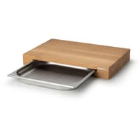 Skærebræt i eg med skuffe 39 x 27 cm