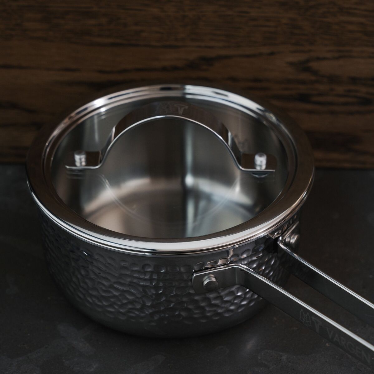 Teddy kastrull 1,6 liter, rostfritt stål