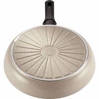 Ledro stegepande, beige 20 cm