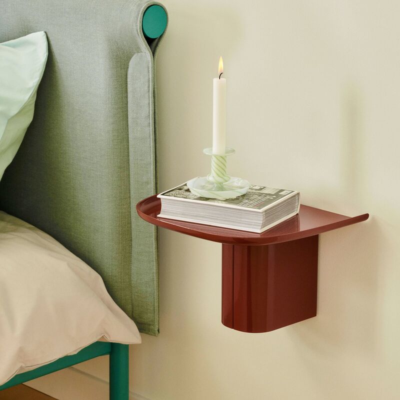 Flare Stripe Milk lysestage, small, grøn