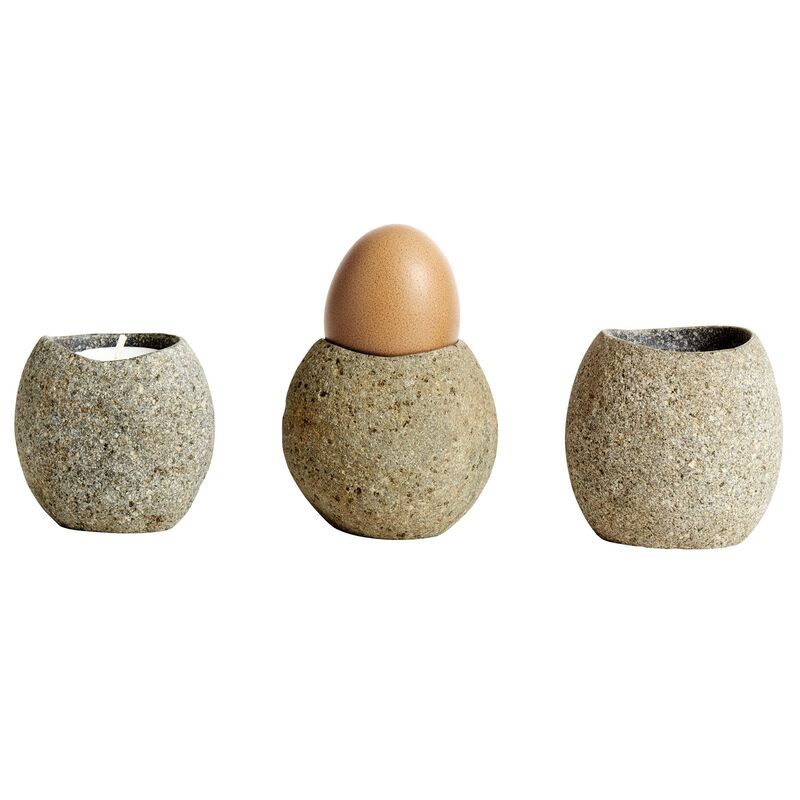 Valley æggebæger, grå/natur