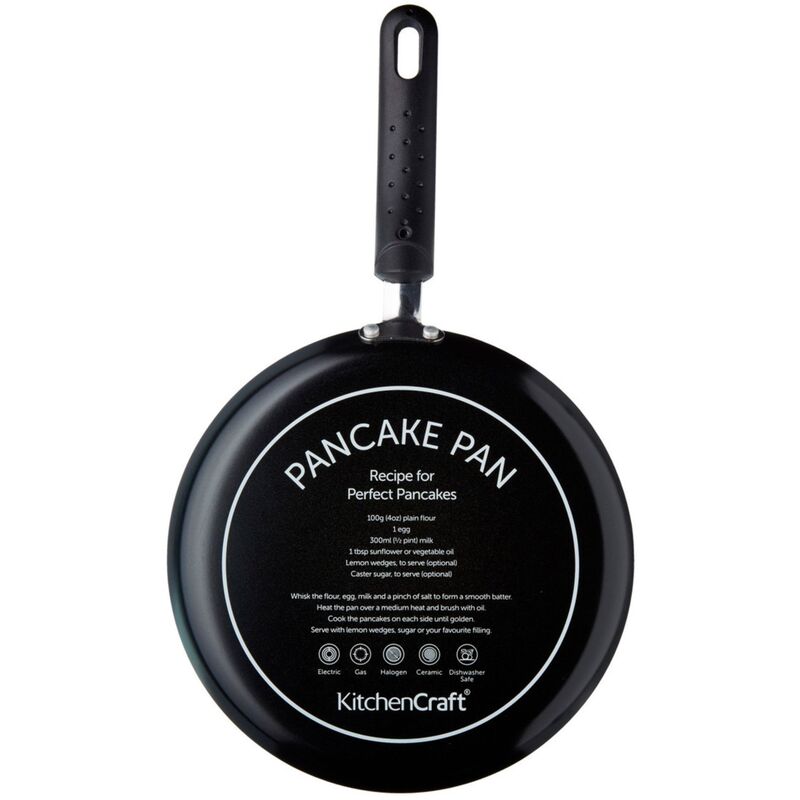 Pannkakspanna 24 cm, svart