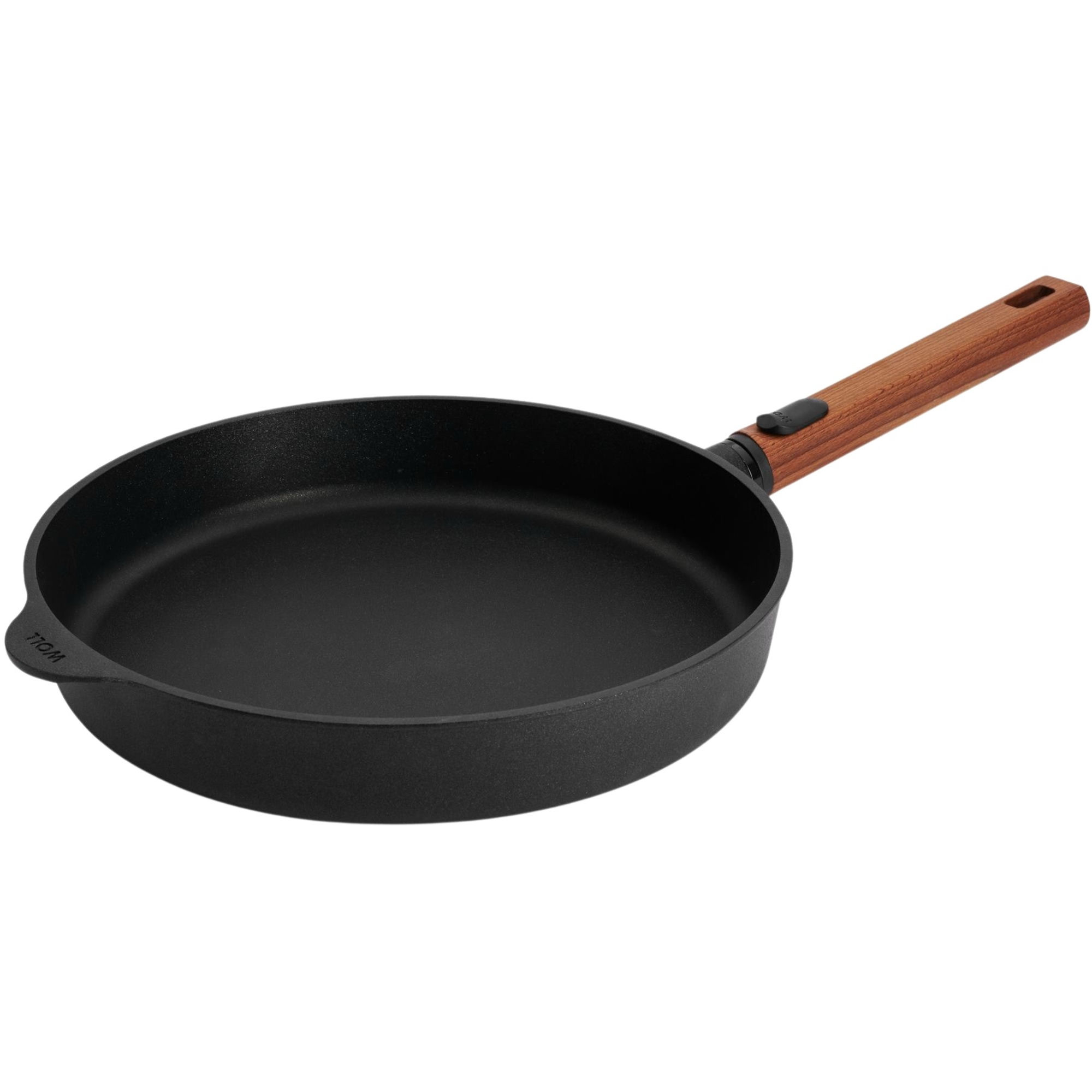 Woll Eco Logic QXR stekepanne 28 cm med avtagbart trehåndtak