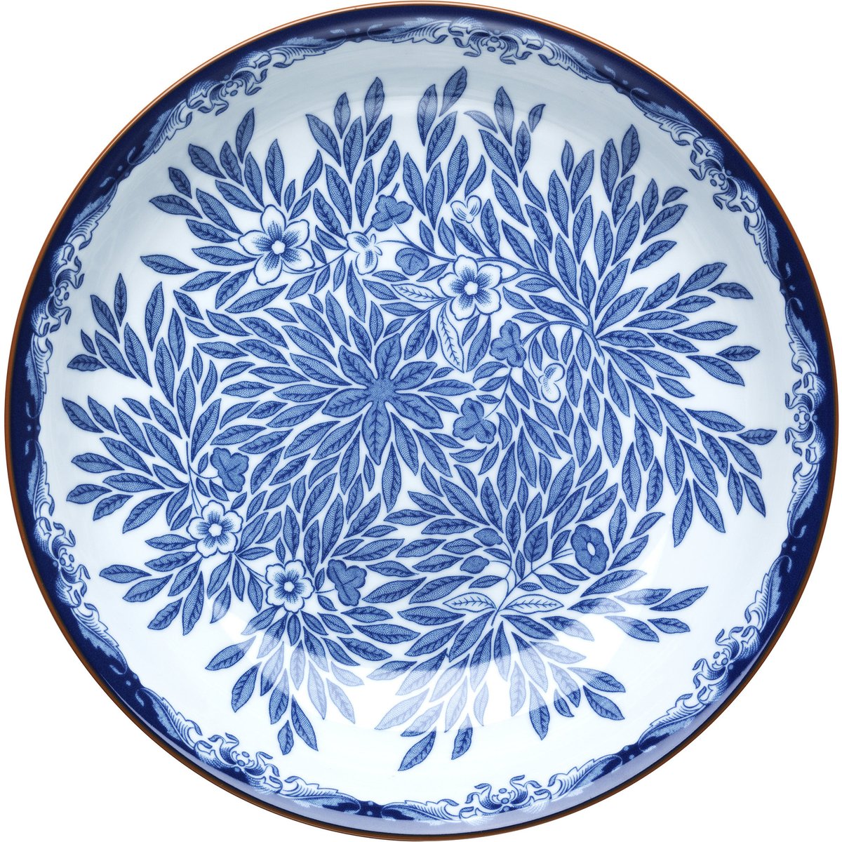 Ostindia Floris tallrik djup 22 cm