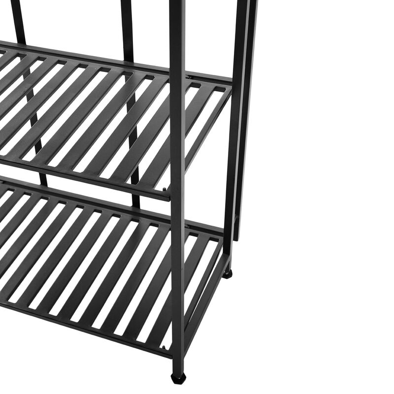 Reol Manhattan högt avlastningsbord, svart