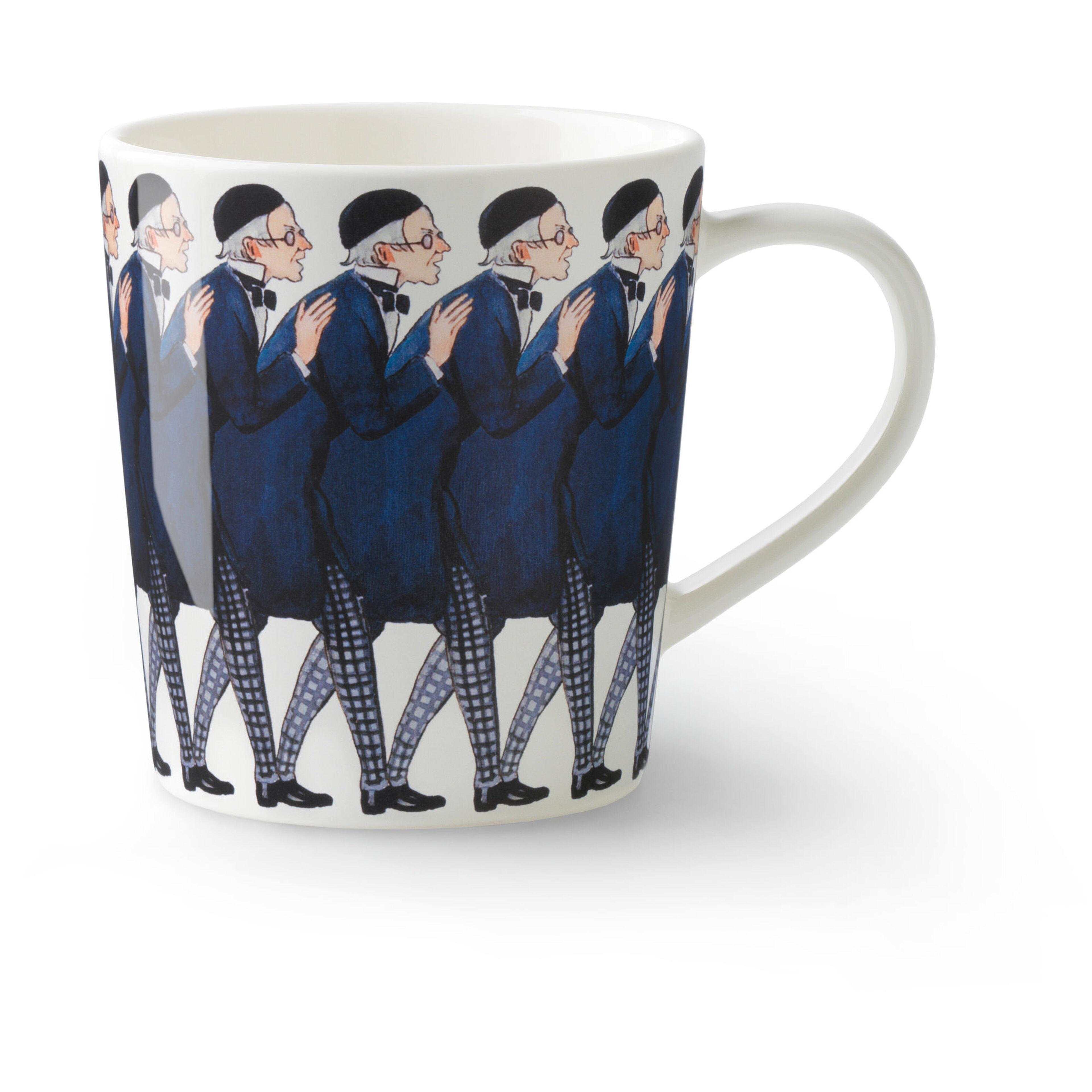 Elsa Beskow, Mugg med öra 40 cl - Farbror blå