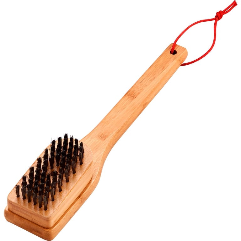 product-Grillbørste, 30 cm., bambus