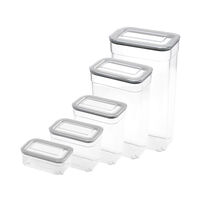 Rektangulære Oppbevaringsbokser 5-pack