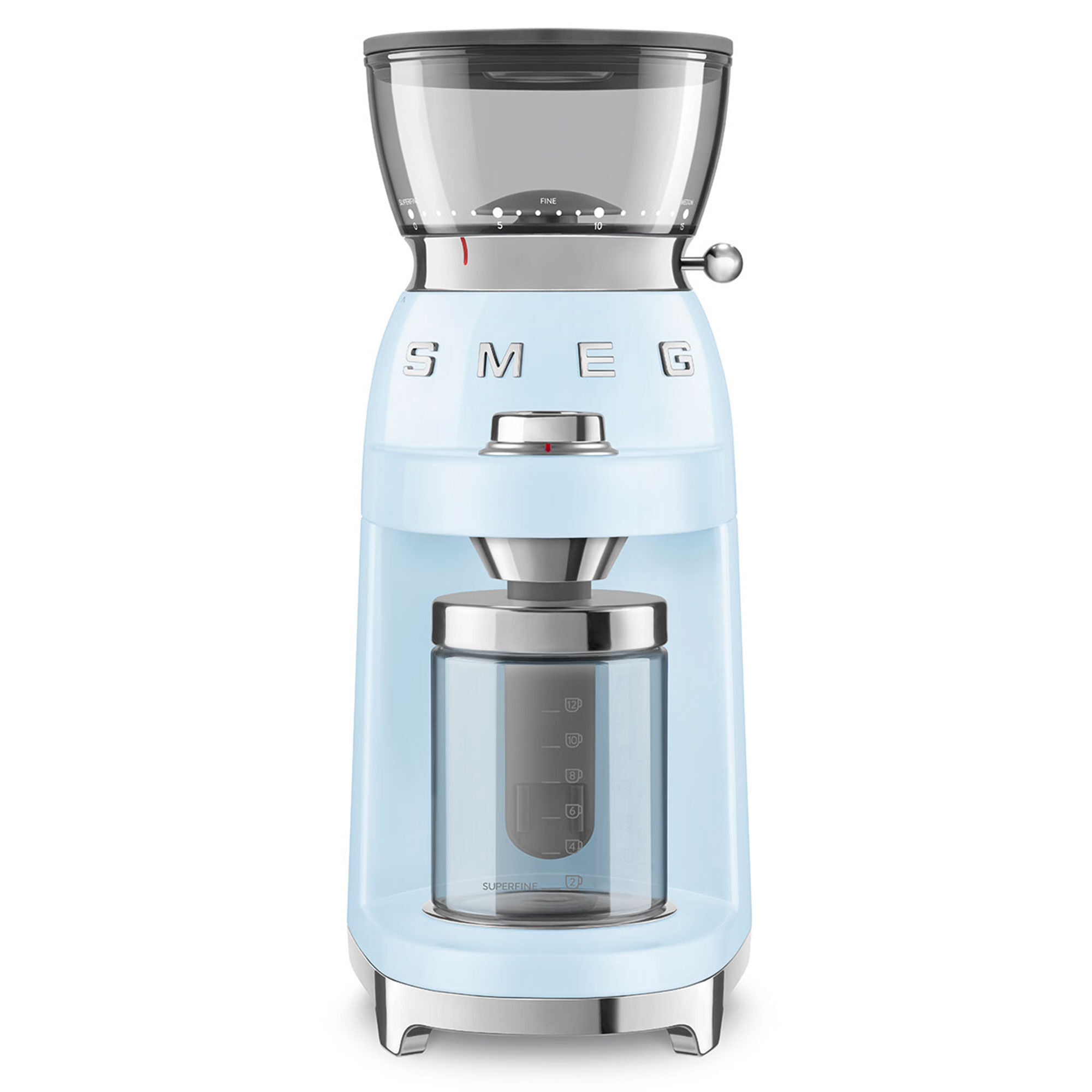 Smeg Kaffekvarn, pastellblå