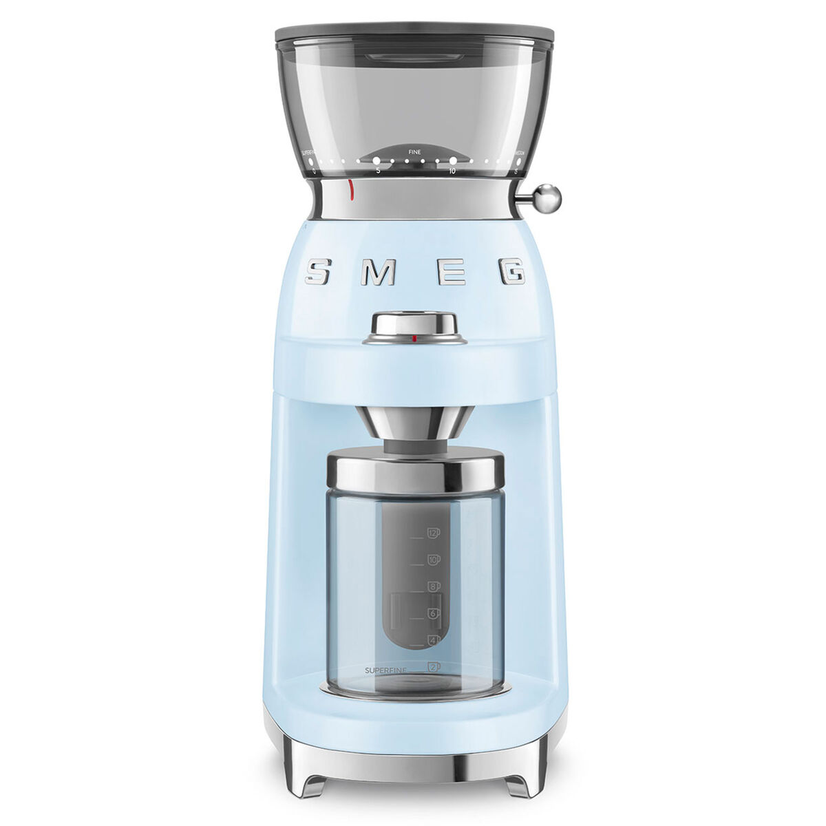 Kahvimylly, pastellinsininen