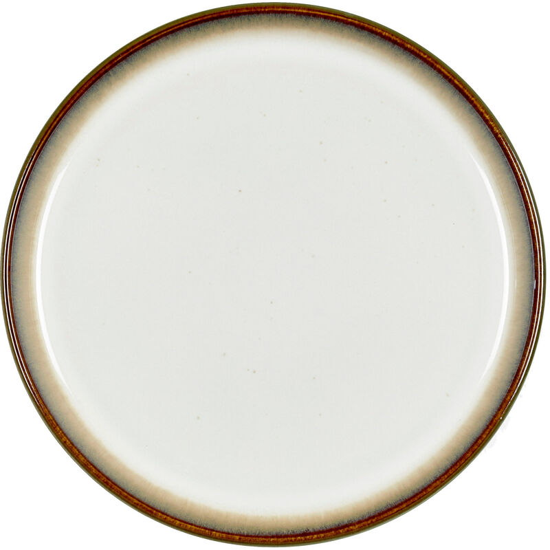 Gastro tallerken 21 cm grå/creme