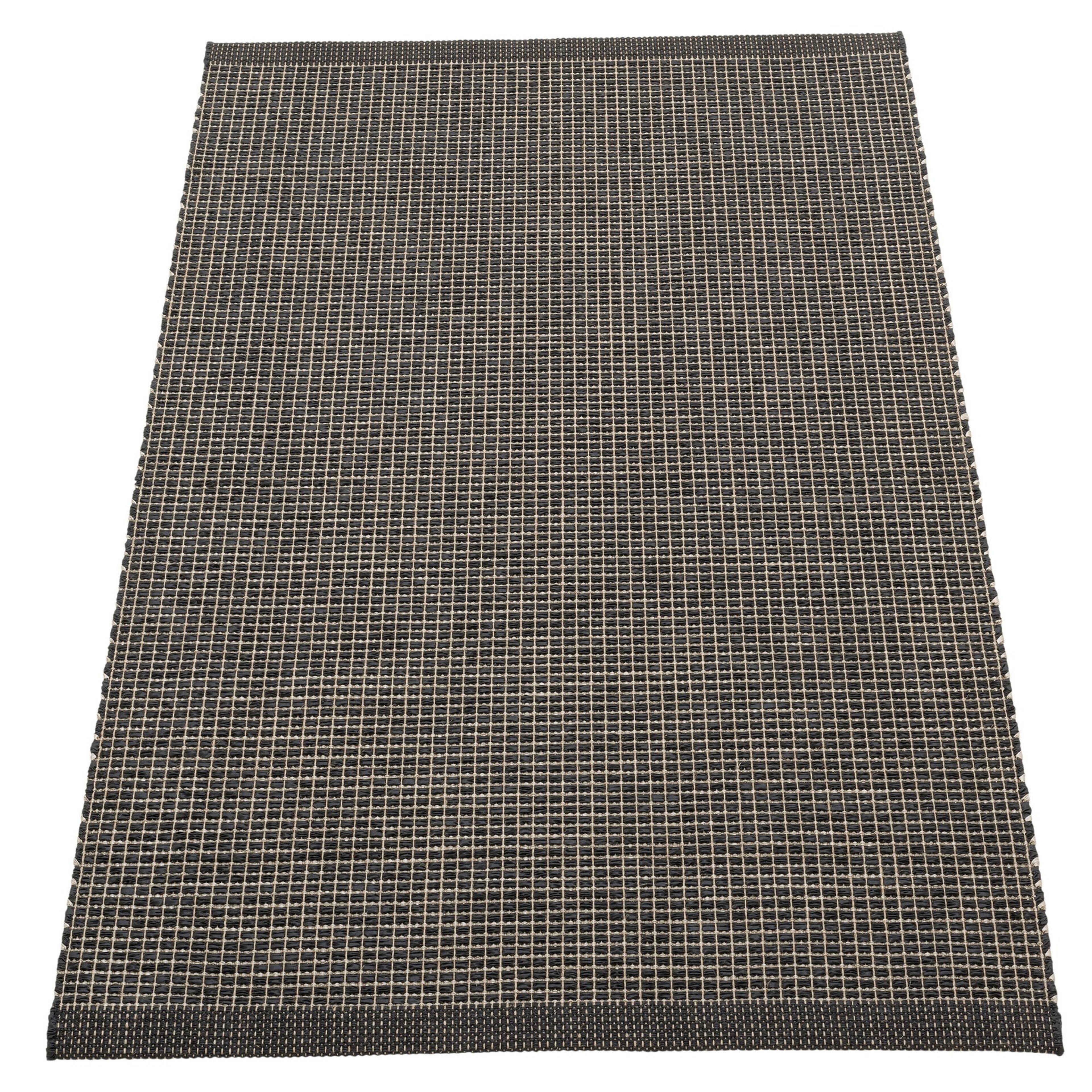 Emm Matta 120x70 cm, black/linen