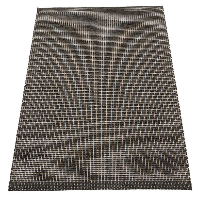 Emm Matta 120x70 cm, black/linen