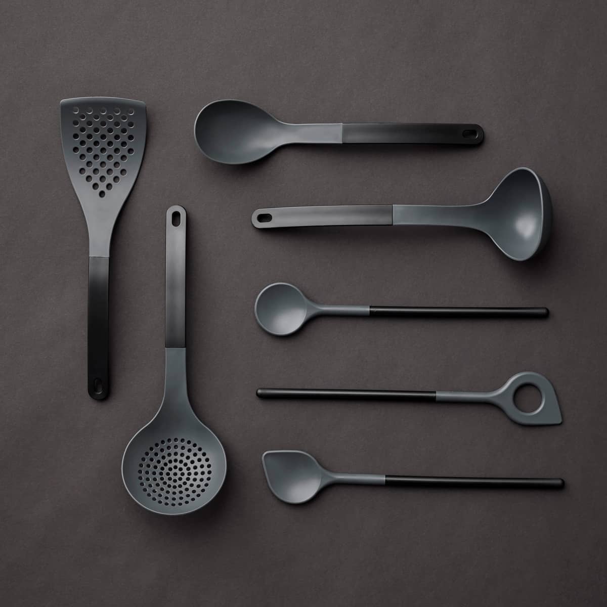 Optima Serveringsske 29 cm, sort