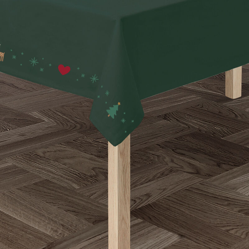 Juna Christmas Fable duk 150 × 320 cm, grønn