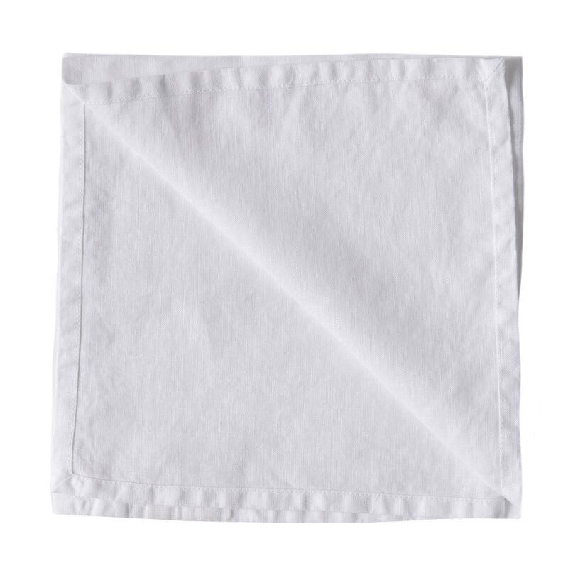 Serviet 45 x 45 cm, bleached white