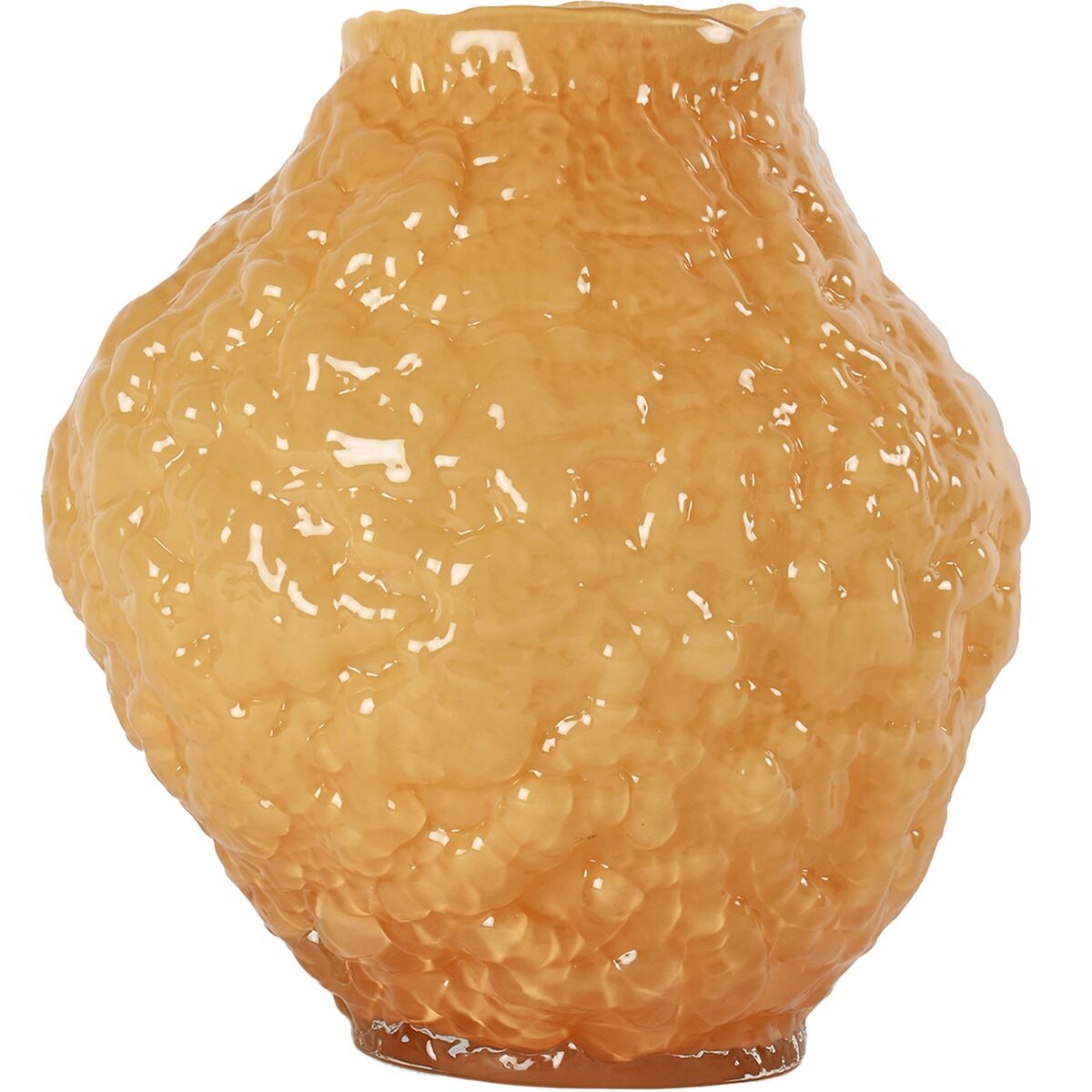 Corallo vase 26 cm, gul