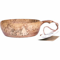 55 ruoka-astia/kuksa Muumi camping, ruskea