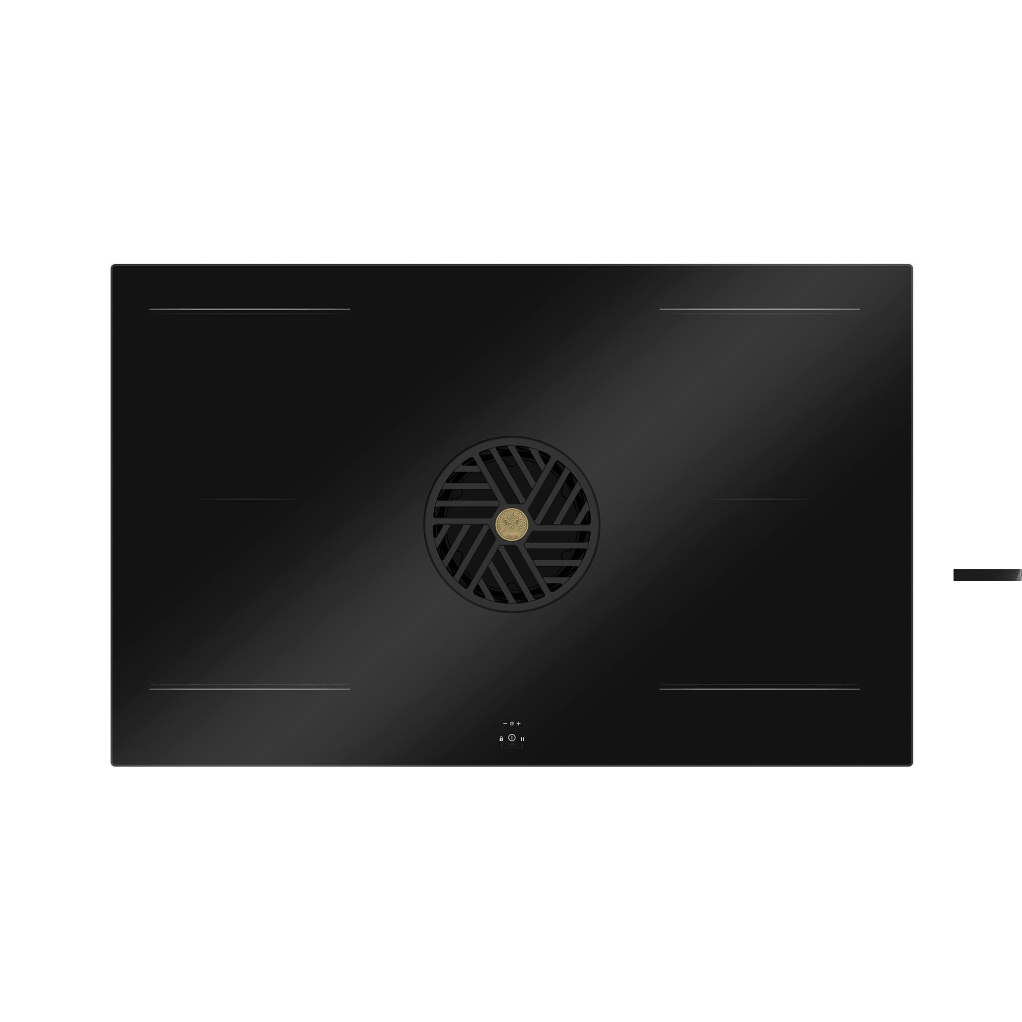Bertazzoni P804ICH2M30NT Induksjonstopp med integrert ventilator 83 cm, 4 soner, flex