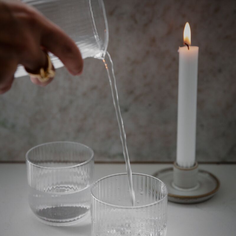 Lysestake, 3.5 cm, naturhvit