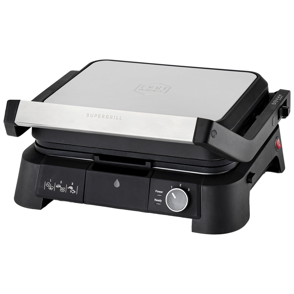 3in1 SuperGrill, ruostumatonta terästä