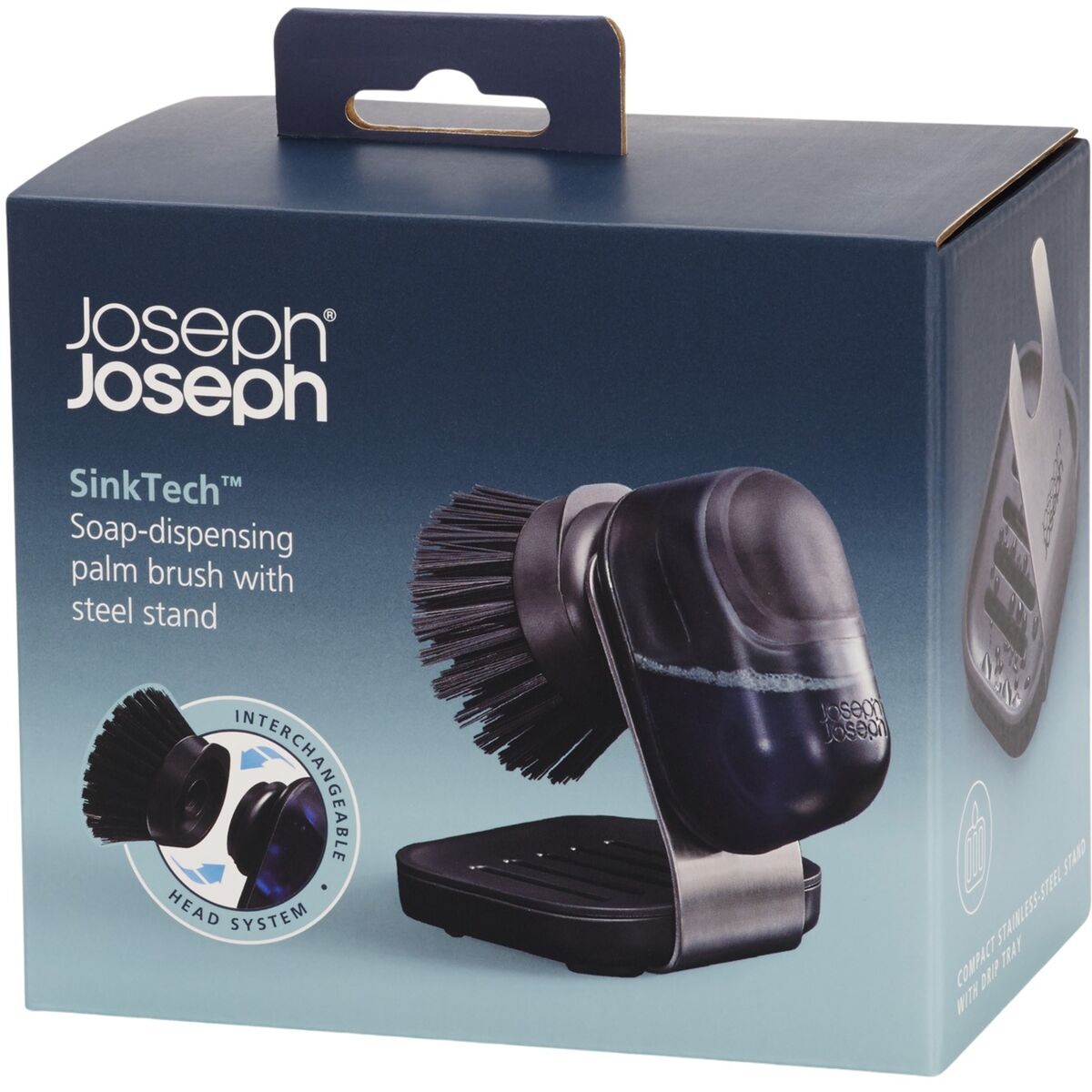 Joseph Joseph SinkTech pieni astianpesuharja saippua-annostelijalla ja telineellä