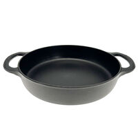 Carl Victor Traktörpanna med glaslock 32 cm, gjutjärn