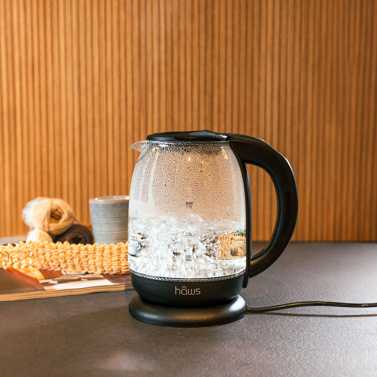 Hâws Vattenkokare, glas  