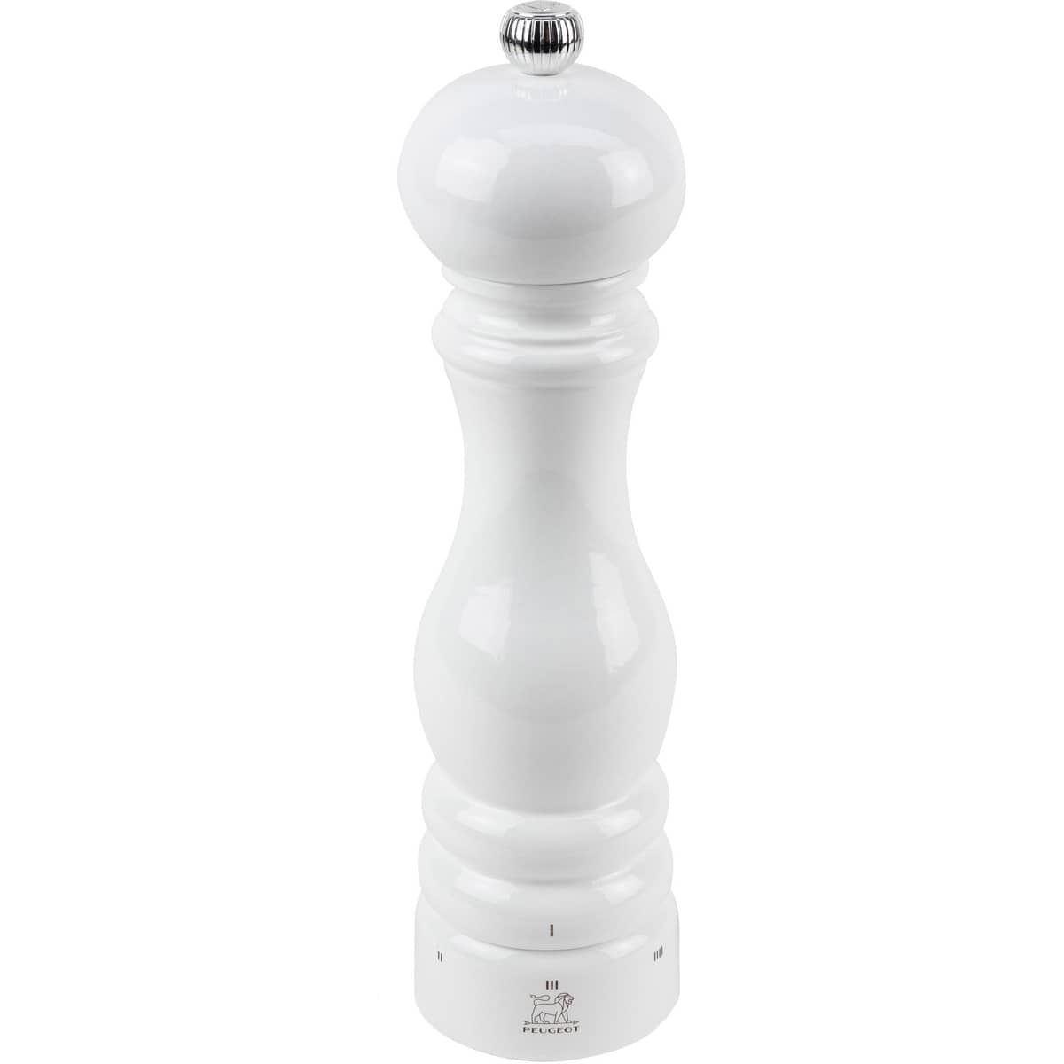 Paris uS peberkværn hvid lak, h: 22 cm