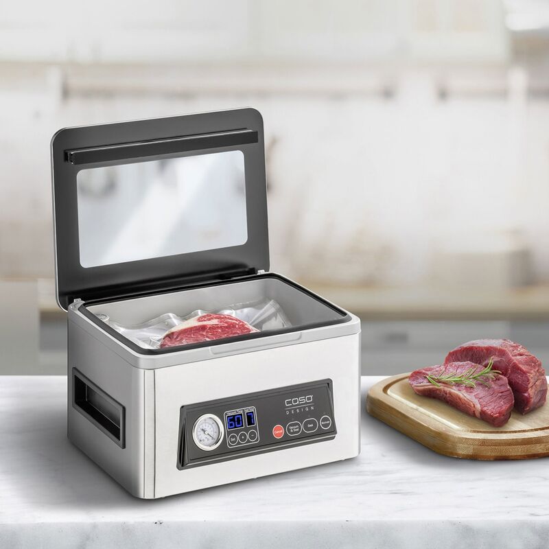 VacuChef 50 vakuummaskin, silver/svart