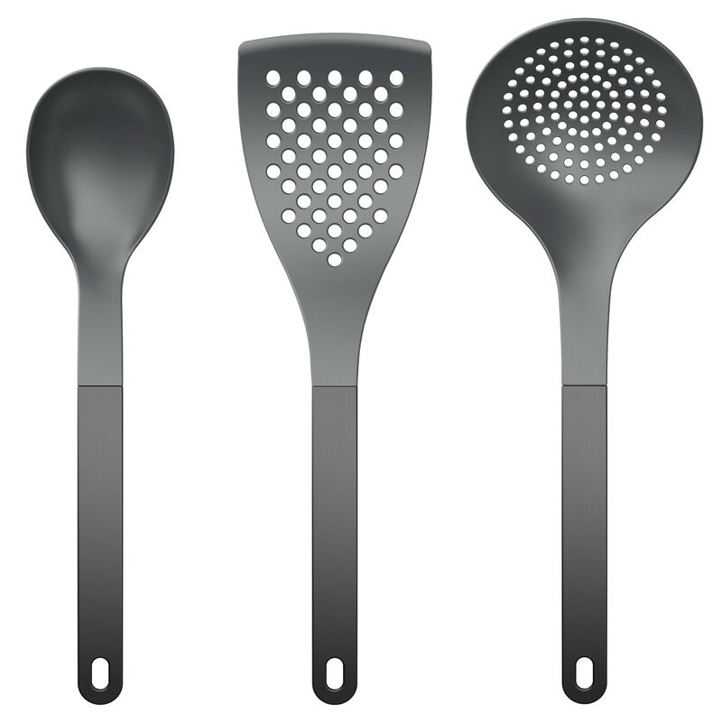 Rosti 2 Optima køkkentilbehørssæt 3 dele, sort