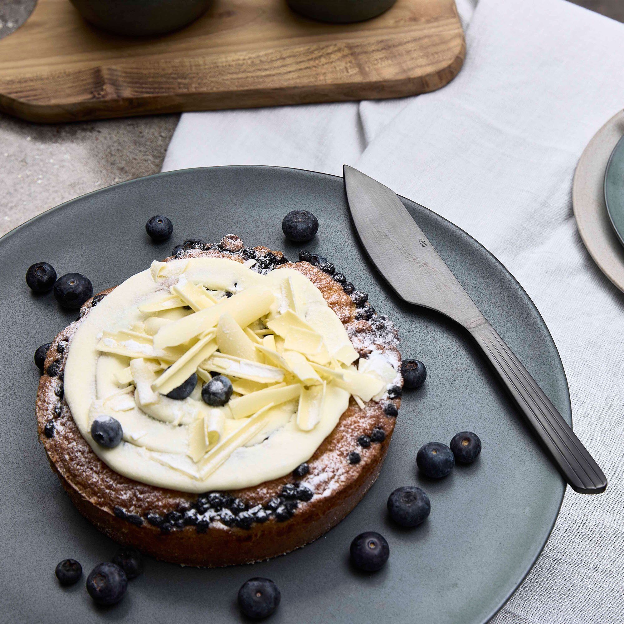 Aida RAW Tårtkniv, mattsvart