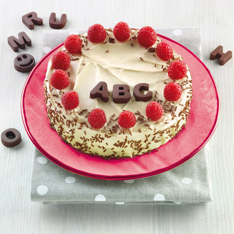 Easy Choc Konfektform Bokstaver