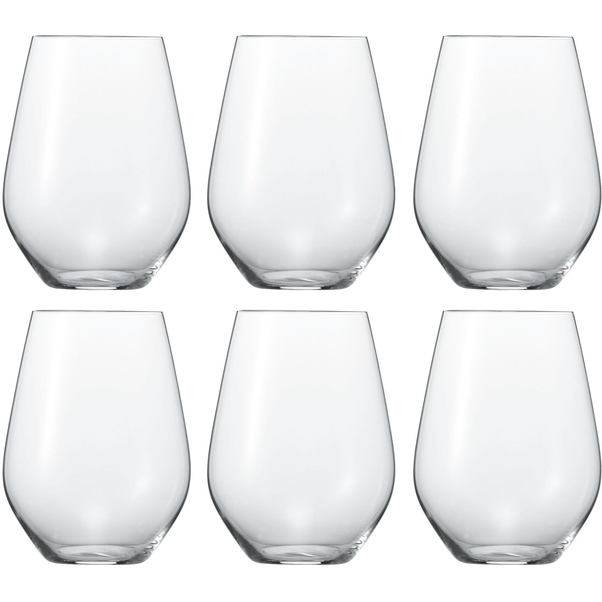Spiegelau Authentis Casual rødvinsglass 46 cl 6-pakning Klar