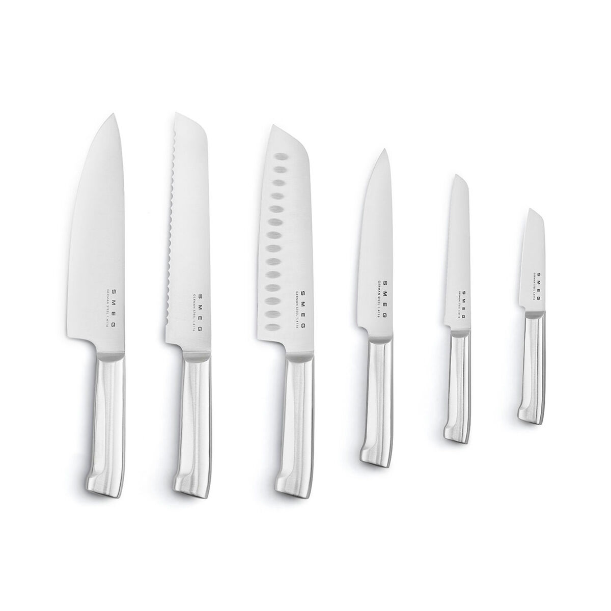 Veitsitukki 6 veitselle, valkoinen