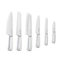 Veitsitukki 6 veitselle, valkoinen