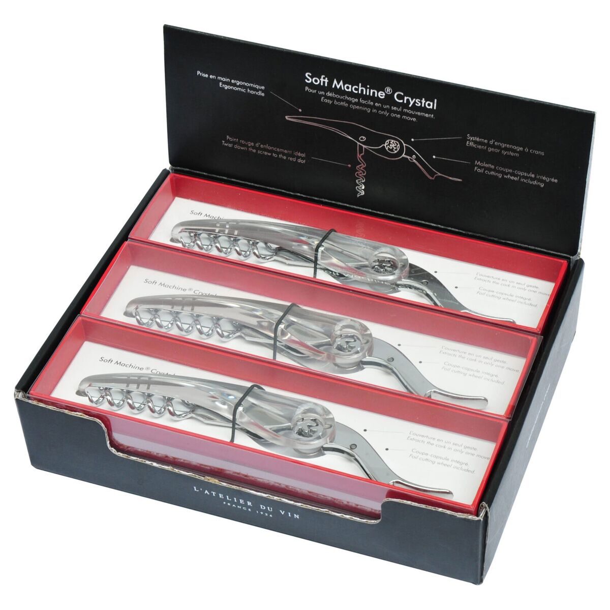 Soft Machine Crystal® viininavaaja