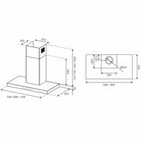 KT90P1ANT Pro fläkt, 90 cm, carbonio