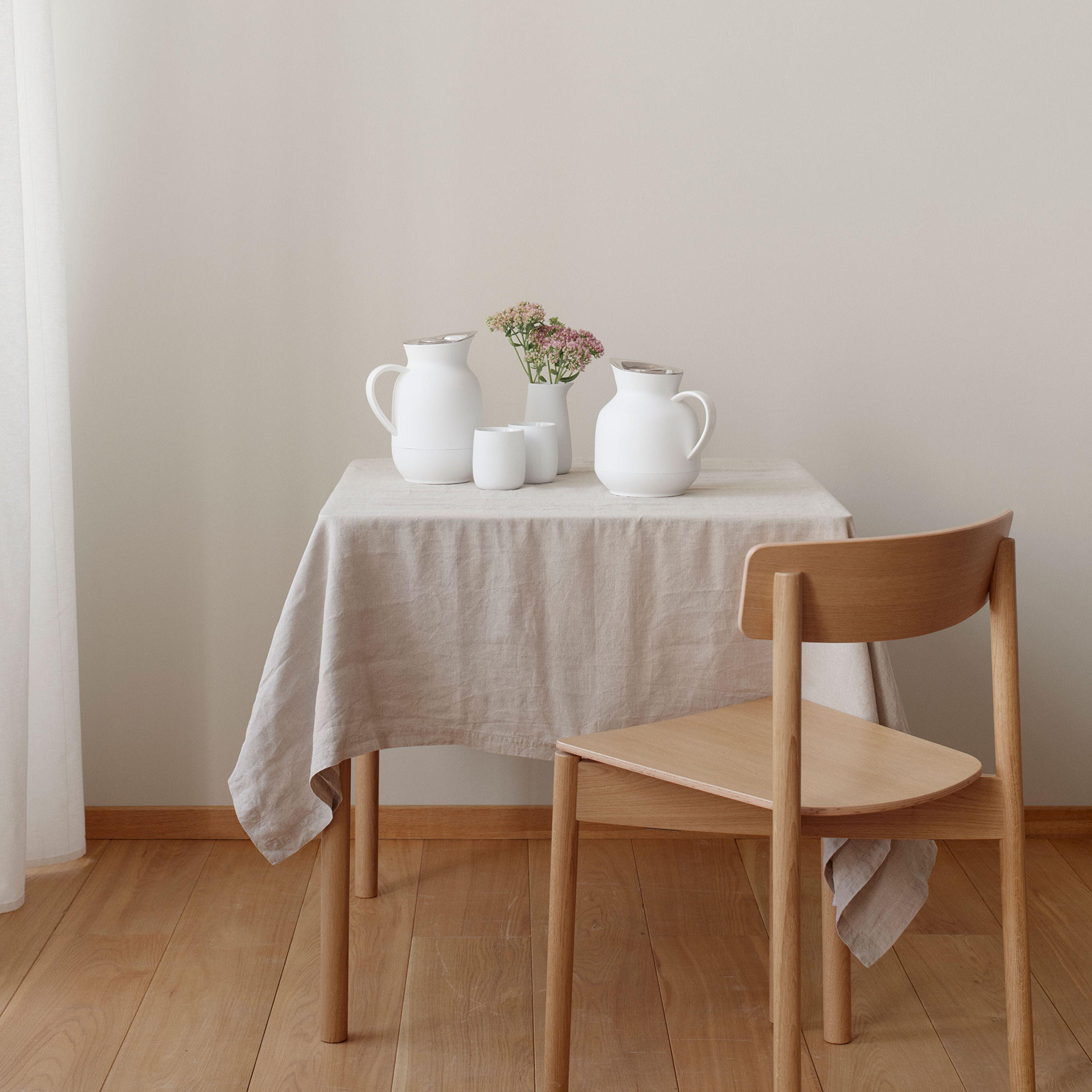 Amphora termoskanna 1 liter, te, soft white