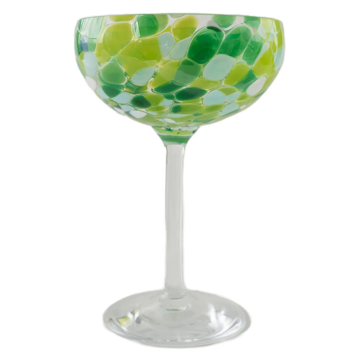 Swirl champagneglas 22 cl, grön