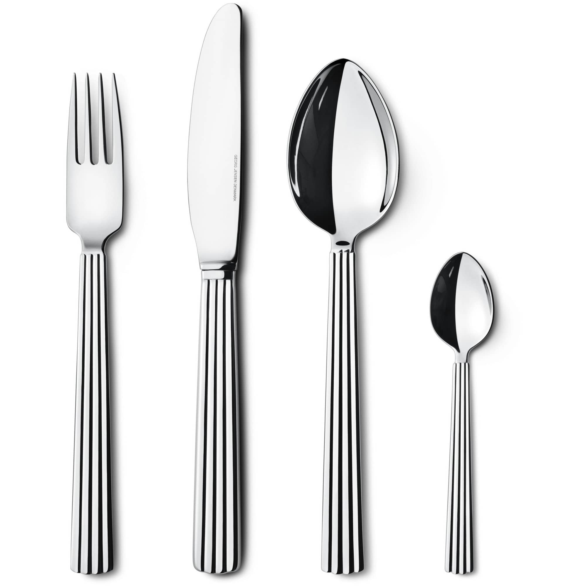 Produktfoto för Georg Jensen Bernadotte bestickset 4-del