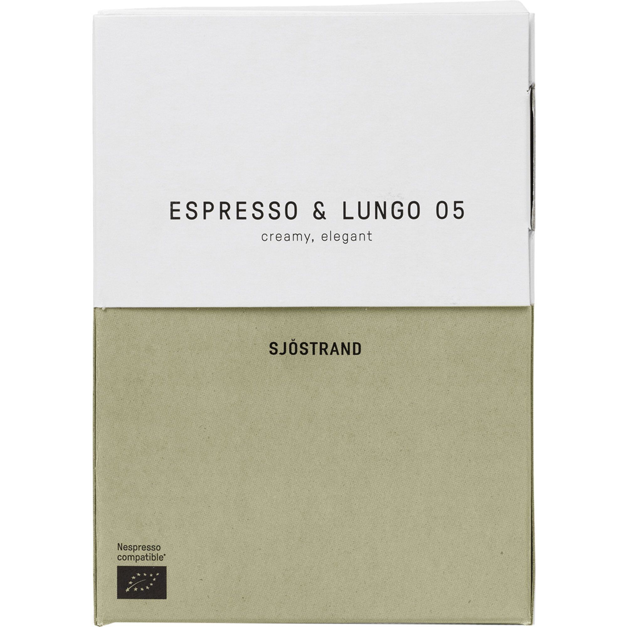 Sjöstrand N°5 Espresso & Lungo kaffekapslar, 100 st