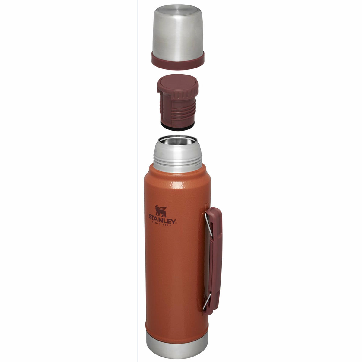 Classic Vacuum termospullo 1 litraa, hammertone clay