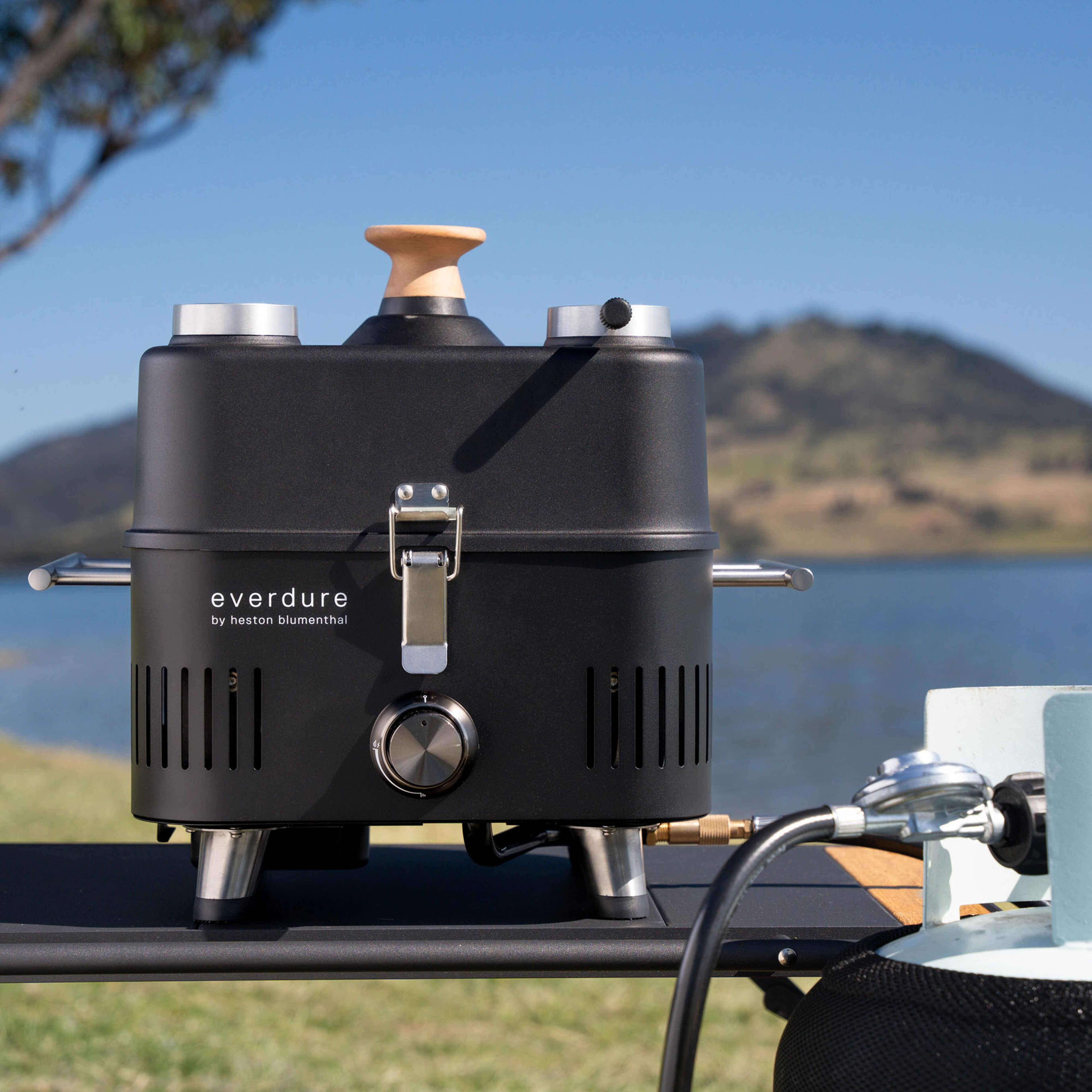 Everdure Cube Proflame 360 Gasgrill, sort