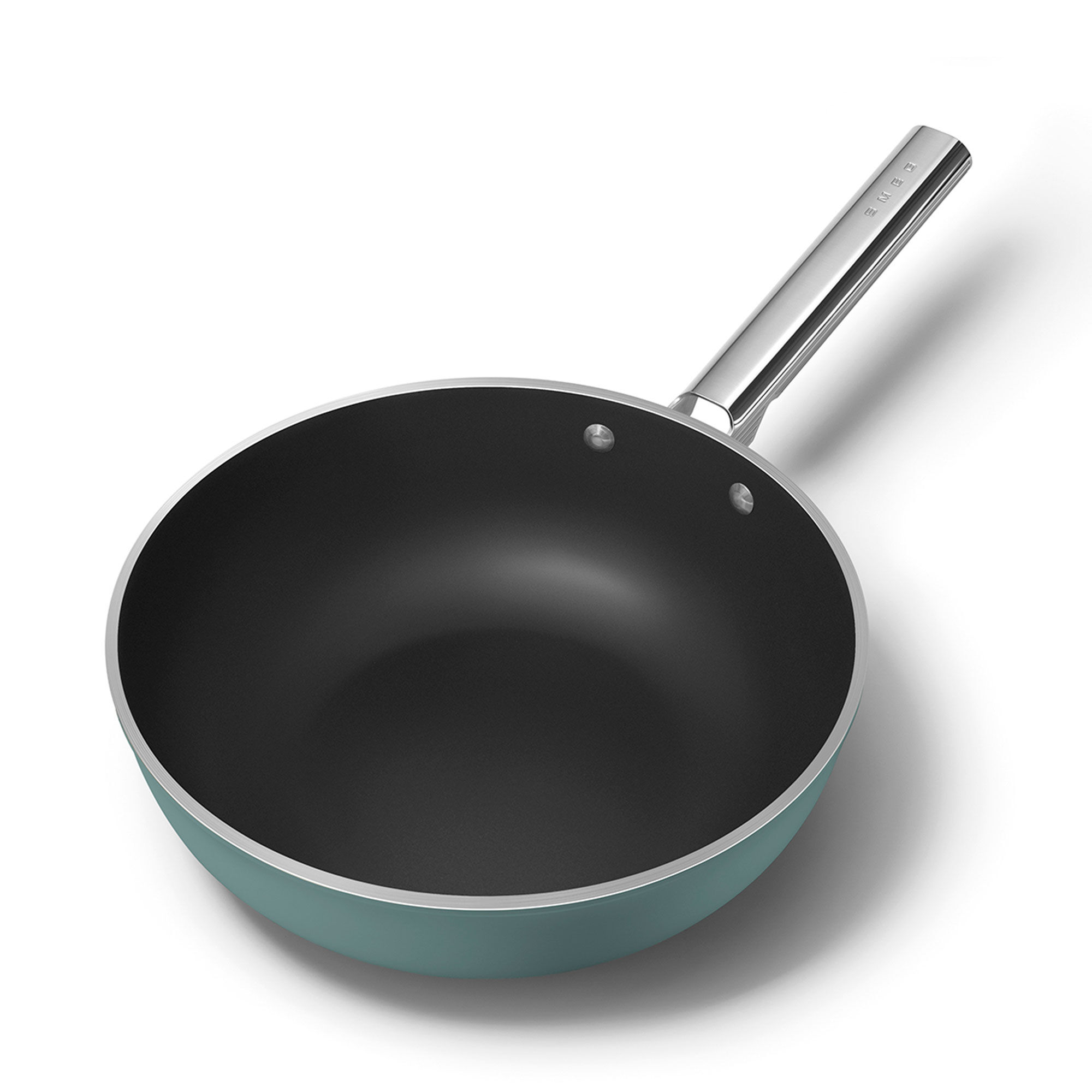 Wokkipannu 30 cm, emerald green