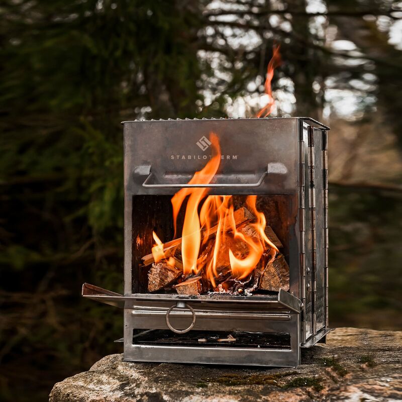 Vedeldad portabel spis 2