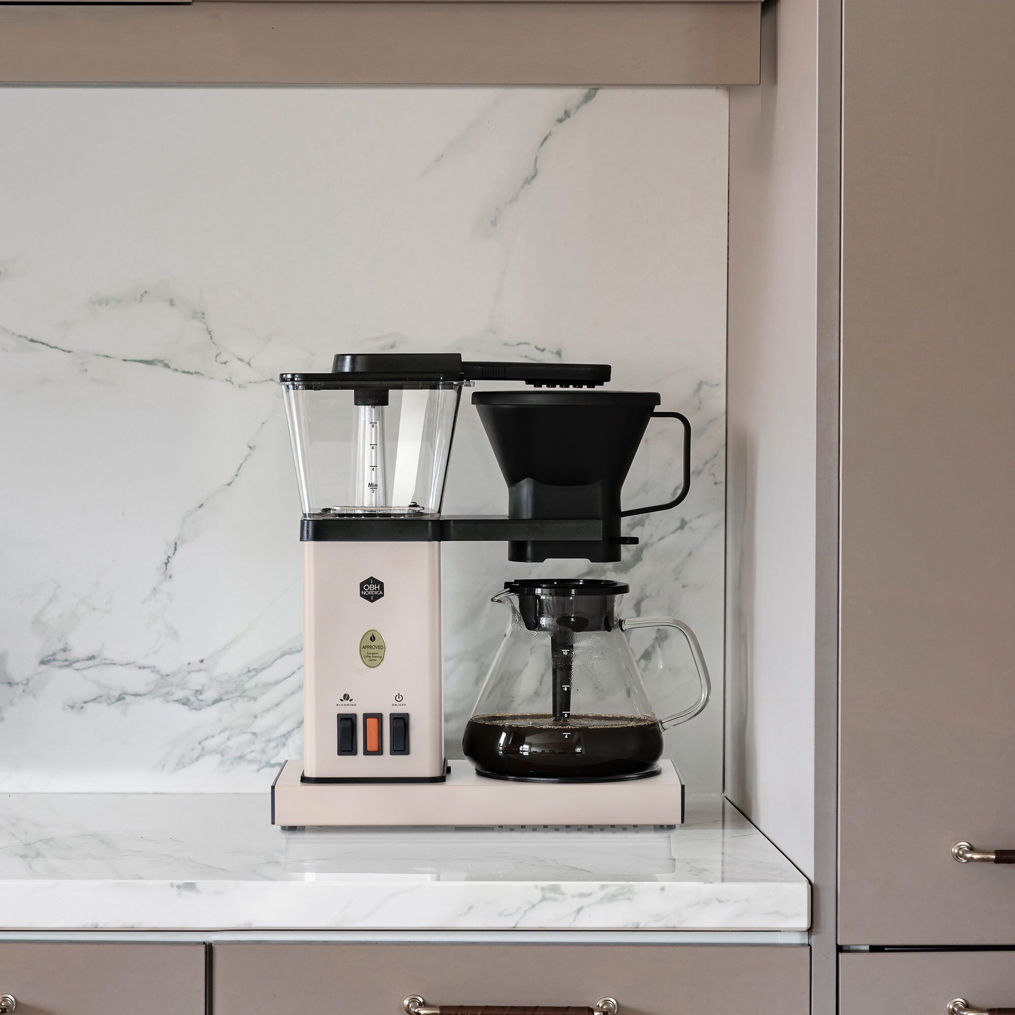 Alternativ bild 1 för OBH Nordica Blooming Prime kaffebryggare, sand