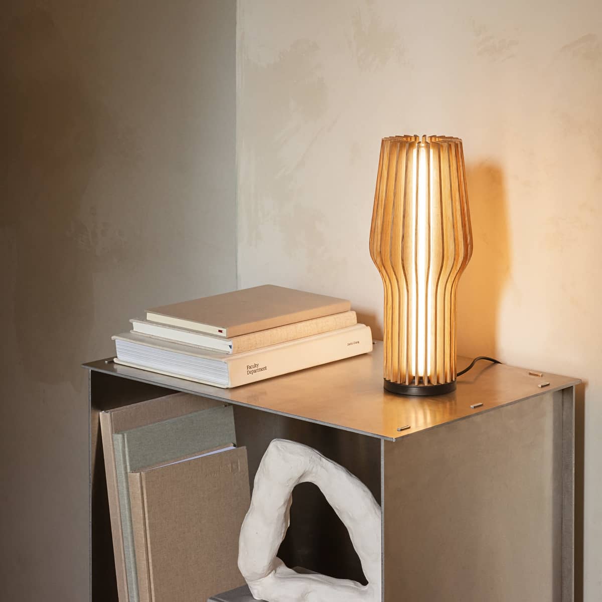 Radiant lampe, eik