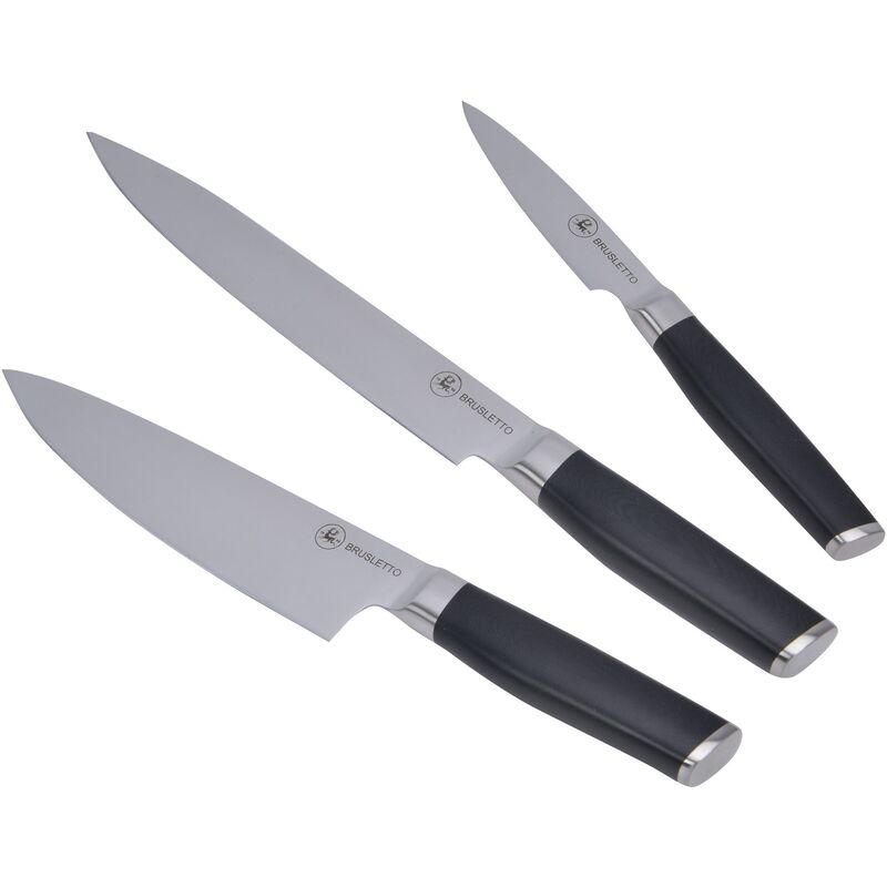 Knivset 3 delar, svart