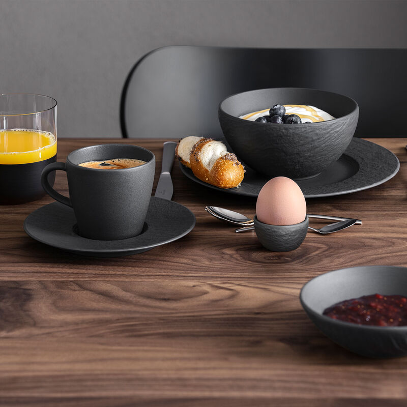 Villeroy & Boch Manufacture äggkopp, svart